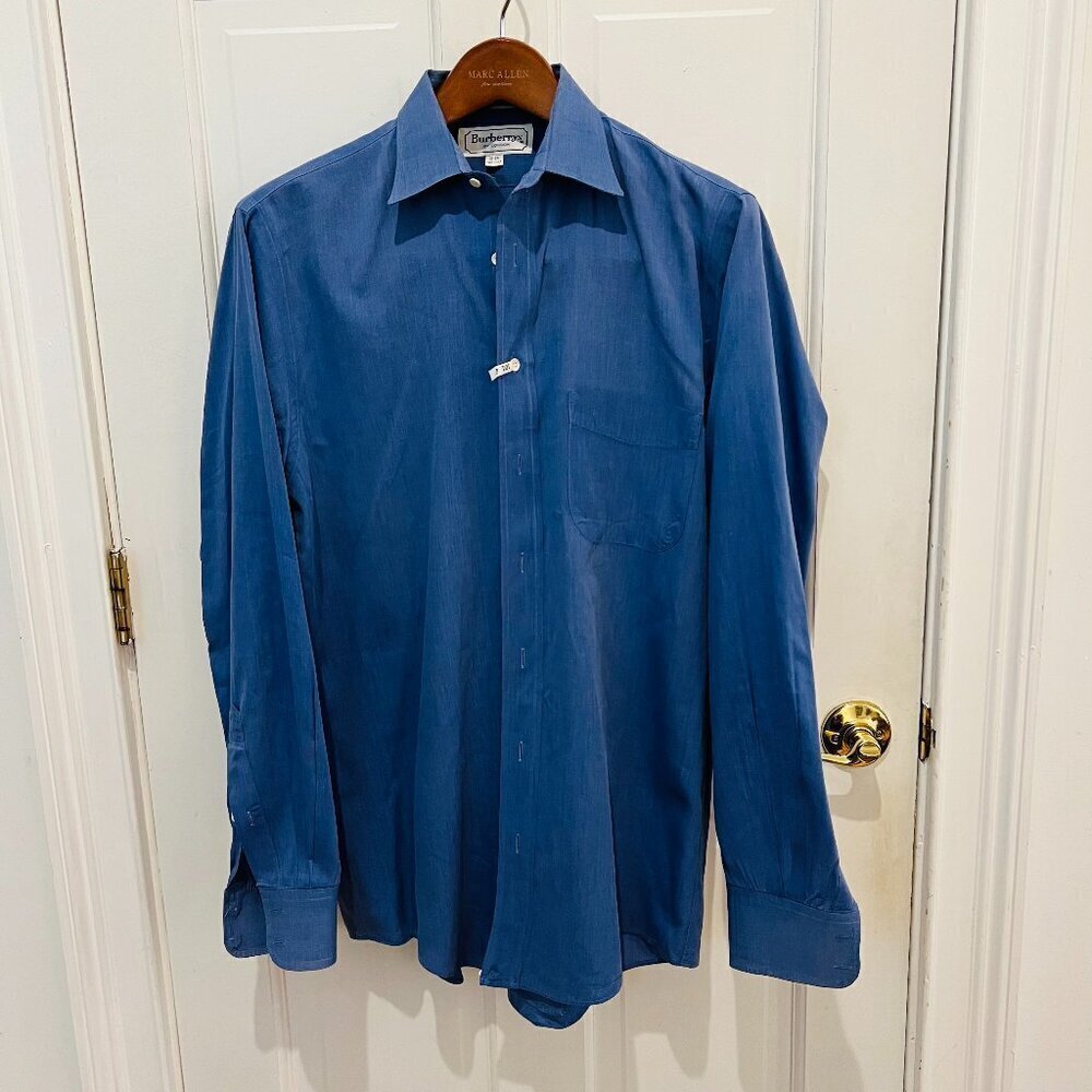 Vintage Burberry London - Mens M - 100% Cotton Shirt - USA